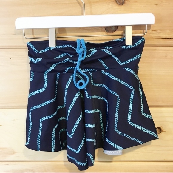 Lands End | Girls Blue tankini top, size 12 - Picture 1 of 7